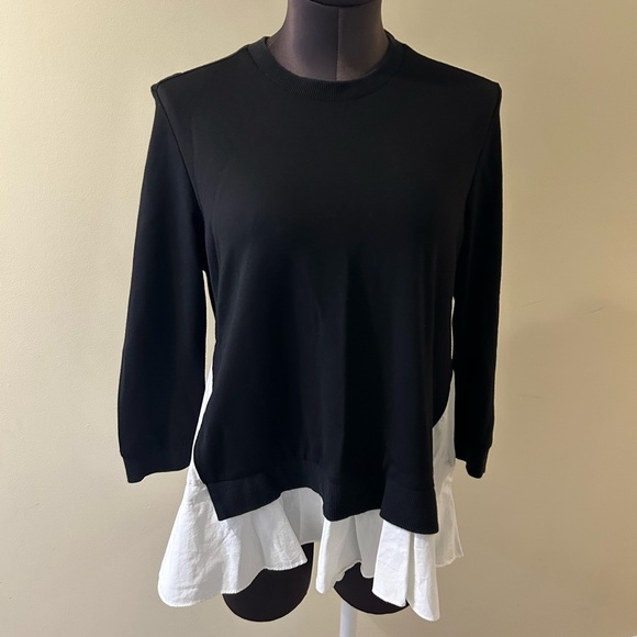 CQ by CQ Black and White Women's sweatshirt size S - Picture 1 of 9